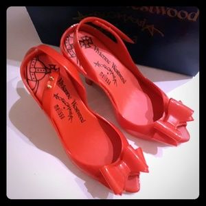 Vivienne Westwood Anglomania Melissa peep toe slin